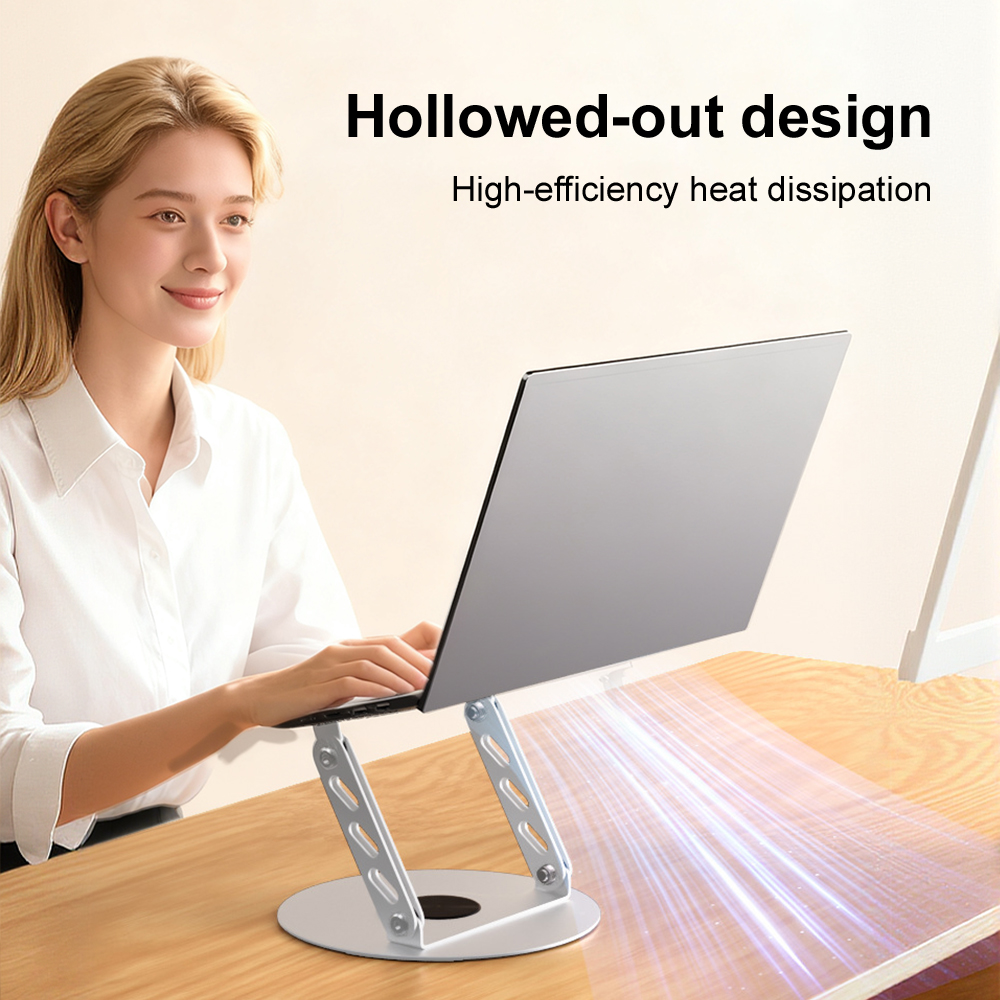 360° Rotatable Aluminum Alloy  - Laptop Cooling Pad recension och pris