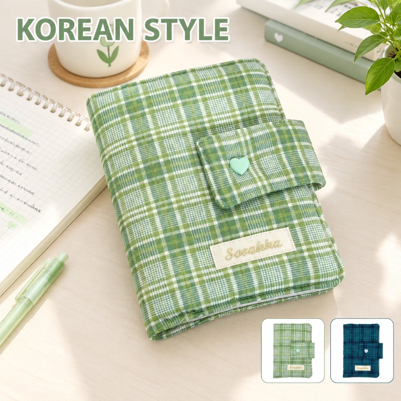 Green White Gingham Hand-journ - Laptop Sleeve recension och pris