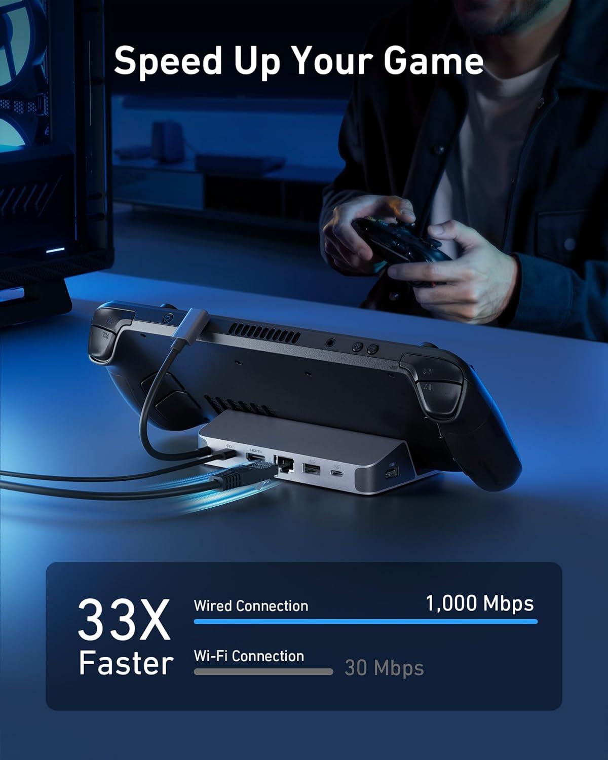 Anker Charging Station for Ste - Usb C Hub recension och pris