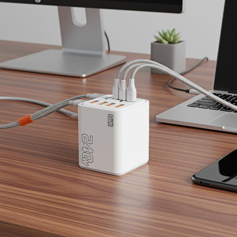 240W GaN USB C Charger 8 In 1  - Laptop Charger recension och pris
