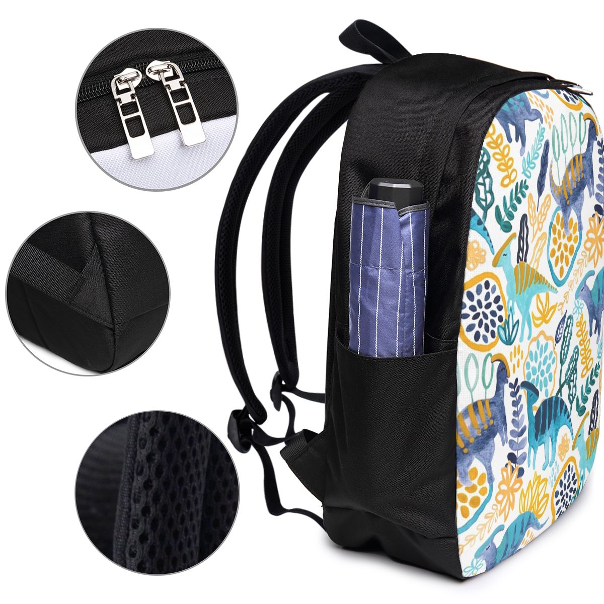 Gouache Parasaurolophuses Back - Laptop Bag recension och pris