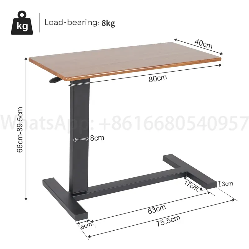 Movable Over Bed Laptop Bedsid - Laptop Stand recension och pris